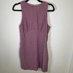 House of Harlow 1960 Mauve Textured Bodycon Mini Dress